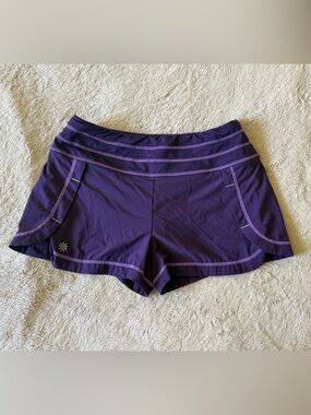 Athleta Purple High-Waist Leggings